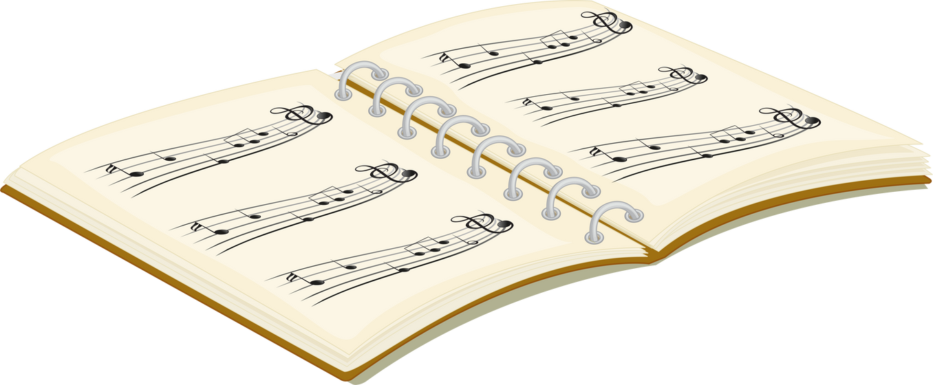 Music Book Illustration